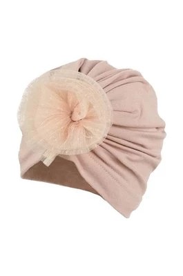Zdjęcie produktu Jamiks czapka dziecięca JULIETTE kolor różowy z cienkiej dzianiny