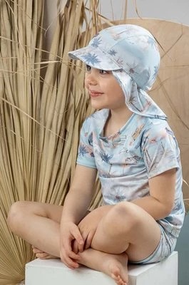 Zdjęcie produktu Jamiks czapka z daszkiem dziecięca kolor niebieski wzorzysta