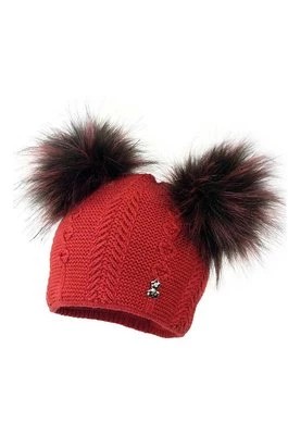 Zdjęcie produktu Jamiks czapka z domieszką wełny dziecięca kolor czerwony