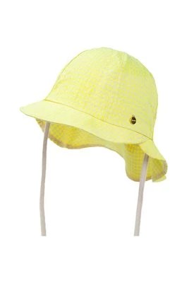 Zdjęcie produktu Jamiks kapelusz bawełniany dziecięcy kolor żółty bawełniany