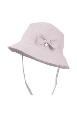 Zdjęcie produktu Jamiks kapelusz bawełniany dziecięcy MARIT kolor fioletowy bawełniany