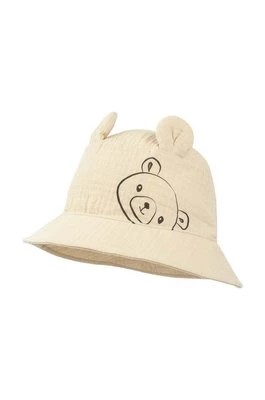 Zdjęcie produktu Jamiks kapelusz bawełniany dziecięcy VISERYS kolor beżowy bawełniany