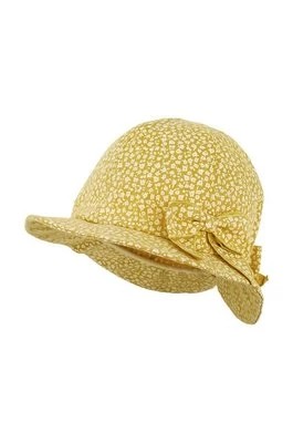 Zdjęcie produktu Jamiks kapelusz dziecięcy GRETHE kolor żółty bawełniany