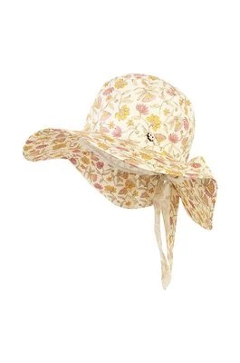 Zdjęcie produktu Jamiks kapelusz dziecięcy NOVELLA kolor żółty bawełniany