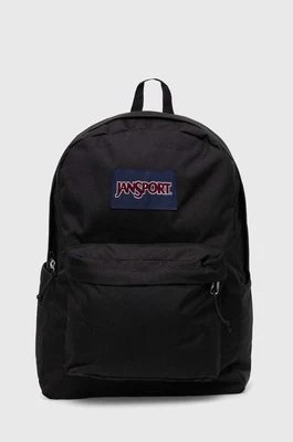Zdjęcie produktu Jansport plecak kolor czarny duży z aplikacją