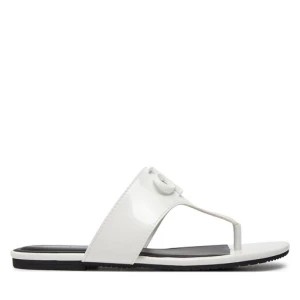 Zdjęcie produktu Japonki Calvin Klein Jeans Flat Sandal Slide Toepost Mg Met YW0YW01342 Bright White YBR