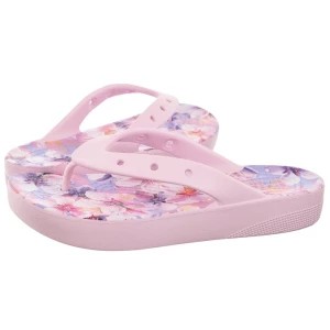 Zdjęcie produktu Japonki Classic Platform Cherry Blossom Flip Ballerina Pink/Flor 208834-6W8 (CR297-a) Crocs