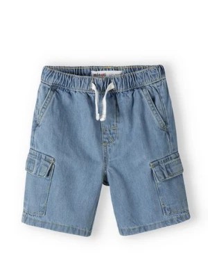 Zdjęcie produktu Jasnoniebieskie jeansowe szorty dla niemowlaka Minoti