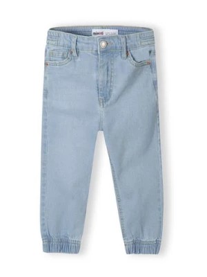 Zdjęcie produktu Jasnoniebieskie jeansy o kroju joggerów dla niemowlaka Minoti