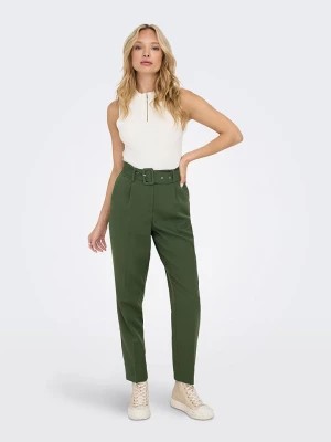 Zdjęcie produktu JDY Spodnie w kolorze zielonym rozmiar: S/L32