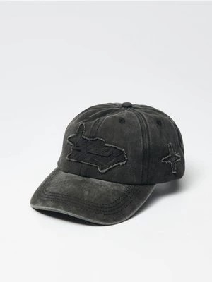 Zdjęcie produktu Jeansowa czapka z daszkiem czarna House