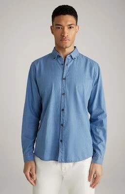 Zdjęcie produktu Jeansowa koszula Heli w kolorze niebieskim Joop