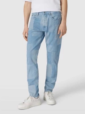 Zdjęcie produktu Jeansy o kroju relaxed fit ze wzorem w kratę model ‘Callen’ Pepe Jeans