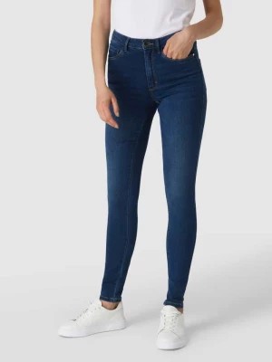Zdjęcie produktu Jeansy o kroju skinny fit z wysokim stanem i dodatkiem streczu — Better Cotton Initiative Only