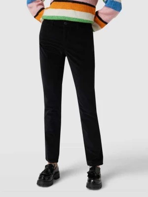 Zdjęcie produktu Jeansy o kroju slim fit z imitacji aksamitu model ‘Mary’ BRAX