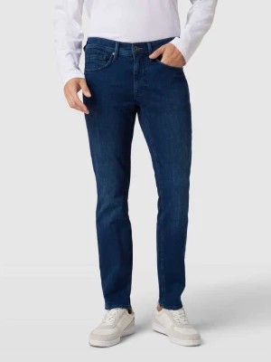 Zdjęcie produktu Jeansy o kroju slim fit ze szwami w kontrastowym kolorze model ‘Chris’ BRAX