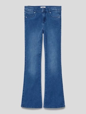 Zdjęcie produktu Jeansy o rozkloszowanym kroju z 5 kieszeniami model ‘KONROYAL’ Only