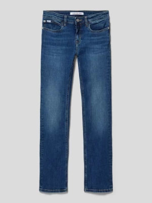 Zdjęcie produktu Jeansy o rozkloszowanym kroju z naszywką z logo Calvin Klein Jeans