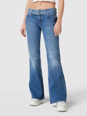 Zdjęcie produktu Jeansy o rozkloszowanym kroju z paskiem model ‘SOPHIE’ Tommy Jeans