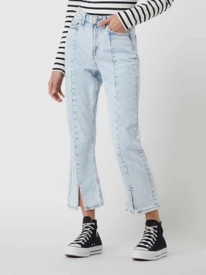 Zdjęcie produktu Jeansy o rozkloszowanym kroju z wysokim stanem i dodatkiem streczu model ‘Emily’ Only