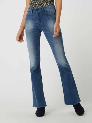 Zdjęcie produktu Jeansy o rozkloszowanym kroju z wysokim stanem i dodatkiem streczu model ‘Marie’ Kings Of Indigo