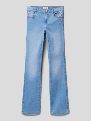Zdjęcie produktu Jeansy o rozkloszowanym kroju z zapięciem na guzik model ‘ROYAL LIFE’ Only