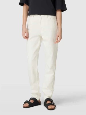 Zdjęcie produktu Jeansy z poszerzaną nogawką i detalem z logo Calvin Klein Jeans