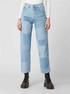 Zdjęcie produktu Jeansy z wysokim stanem o kroju relaxed fit z bawełny model ‘Dover’ Pepe Jeans