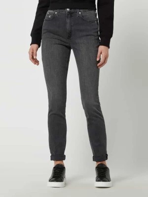 Zdjęcie produktu Jeansy z wysokim stanem o kroju skinny fit z dodatkiem streczu Calvin Klein Jeans