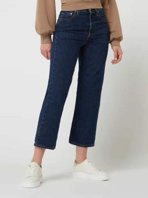 Zdjęcie produktu Jeansy z wysokim stanem o kroju straight fit z mieszanki bawełny i lyocellu model ‘Ribcage’ Levi's®