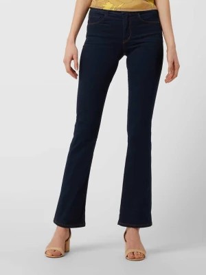 Zdjęcie produktu Jeansy z wysokim stanem, poszerzaną nogawką i dodatkiem streczu model ‘Push In Secret’ SALSA Jeans