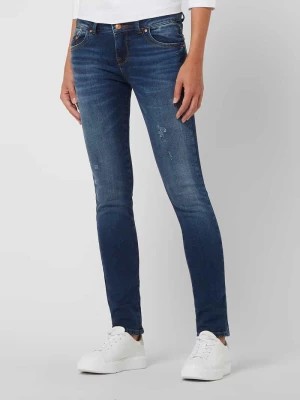 Zdjęcie produktu Jeansy ze średnim stanem o kroju super slim fit z dodatkiem streczu model ‘Molly M’ LTB