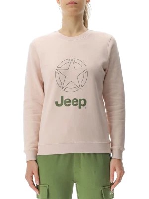Zdjęcie produktu Jeep Bluza w kolorze jasnoróżowym rozmiar: XL