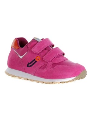Zdjęcie produktu Jela shoes Skórzane sneakersy "Zayn" w kolorze różowym rozmiar: 30