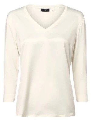 Zdjęcie produktu JOOP! Damska koszulka z długim rękawem Kobiety wiskoza biały jednolity,