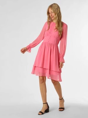 Zdjęcie produktu JOOP! Sukienka damska Kobiety Sztuczne włókno różowy|wyrazisty róż jednolity,