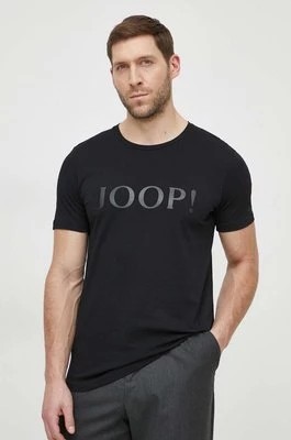 Zdjęcie produktu Joop! t-shirt bawełniany Alerio męski kolor czarny z nadrukiem 3004243110017940