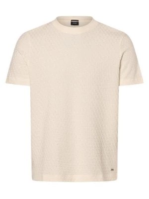 Zdjęcie produktu JOOP! T-shirt męski Mężczyźni Bawełna beżowy|biały jednolity,