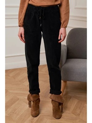 Zdjęcie produktu Joséfine Spodnie "Alberta" w kolorze czarnym rozmiar: M