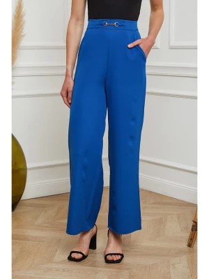Zdjęcie produktu Joséfine Spodnie "Colange" w kolorze niebieskim rozmiar: XL