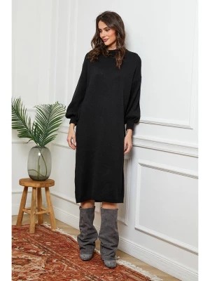 Zdjęcie produktu Joséfine Sukienka "Castula" w kolorze czarnym rozmiar: L