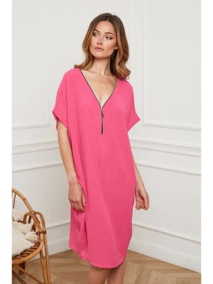 Zdjęcie produktu Joséfine Sukienka "Defne" w kolorze różowym rozmiar: M