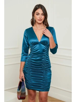 Zdjęcie produktu Joséfine Sukienka "Ferona" w kolorze niebieskim rozmiar: L