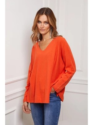 Zdjęcie produktu Joséfine Sweter "Erjine" w kolorze pomarańczowym rozmiar: XL