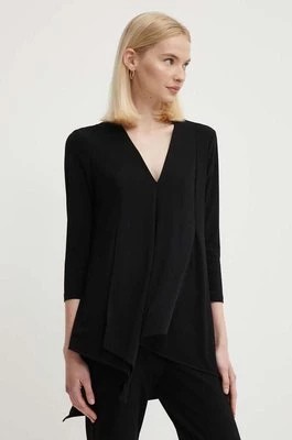 Zdjęcie produktu Joseph Ribkoff bluzka damska kolor czarny gładka 161066