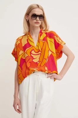 Zdjęcie produktu Joseph Ribkoff bluzka damska kolor pomarańczowy wzorzysta 242008