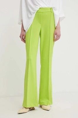 Zdjęcie produktu Joseph Ribkoff spodnie damskie kolor zielony proste medium waist 241248