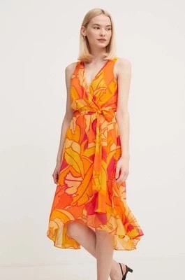 Zdjęcie produktu Joseph Ribkoff sukienka kolor pomarańczowy mini rozkloszowana 242015