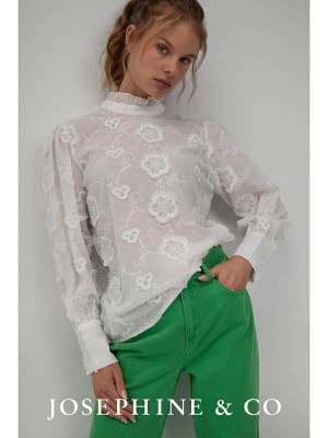 Zdjęcie produktu Josephine & Co Bluzka "Simone" w kolorze białym rozmiar: 44