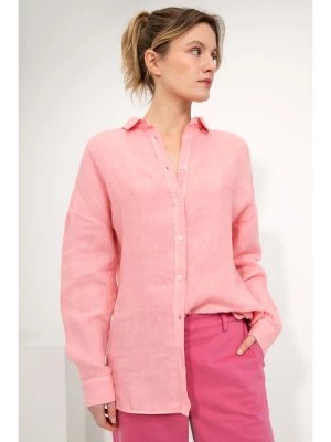Zdjęcie produktu Josephine & Co Lniana bluzka "Lydian" w kolorze jasnoróżowym rozmiar: 34